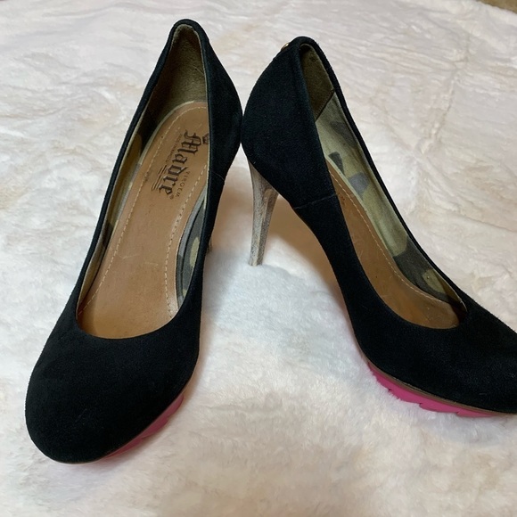 Virgem Madre brand Suede Heels - Picture 1 of 10